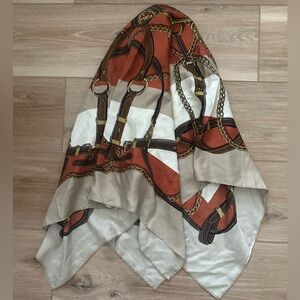 Michael Kors Belt Print Scarf